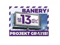 BANER REKLAMOWY PLANDEKA REKLAMA 2x1m